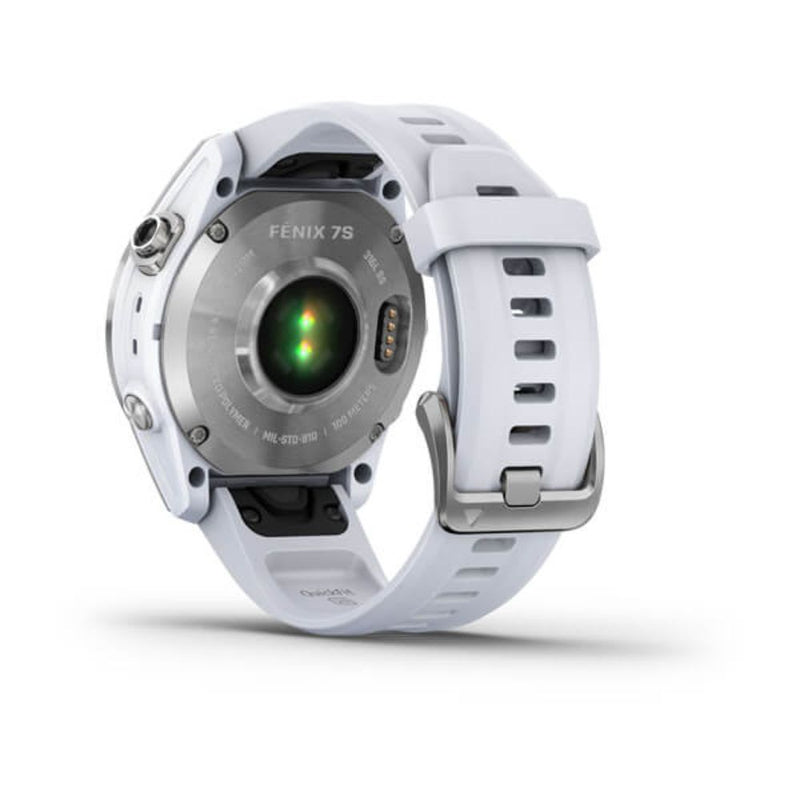 Garmin Fenix 7S (Silver with Whitestone Band)