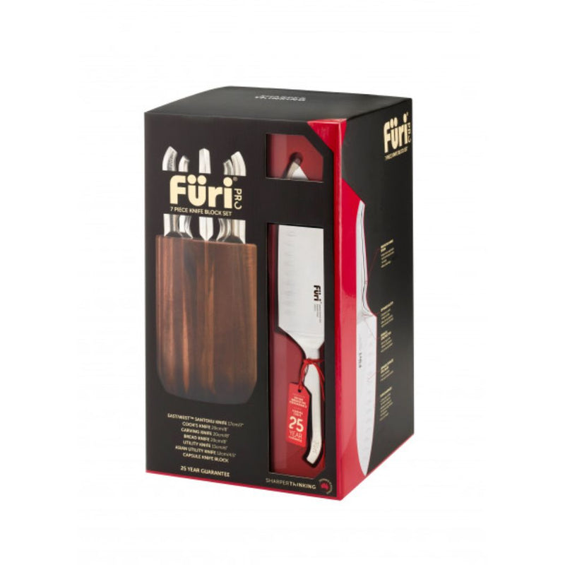 Furi Capsule Knife Block Set 7pc