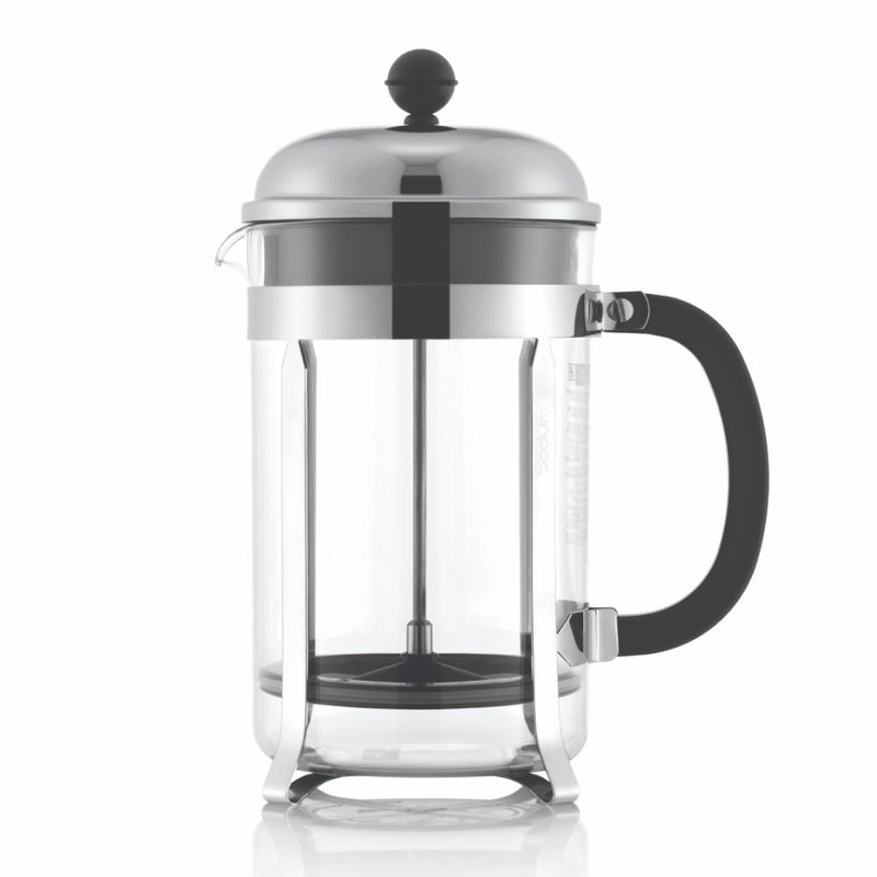 Bodum Chambord French Press 1.5L 12 Cup (Stainless Steel)